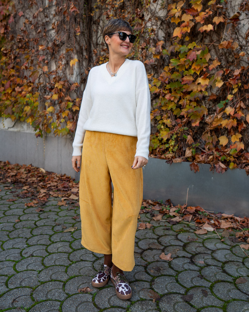 PANTALONE ALINA GIALLO