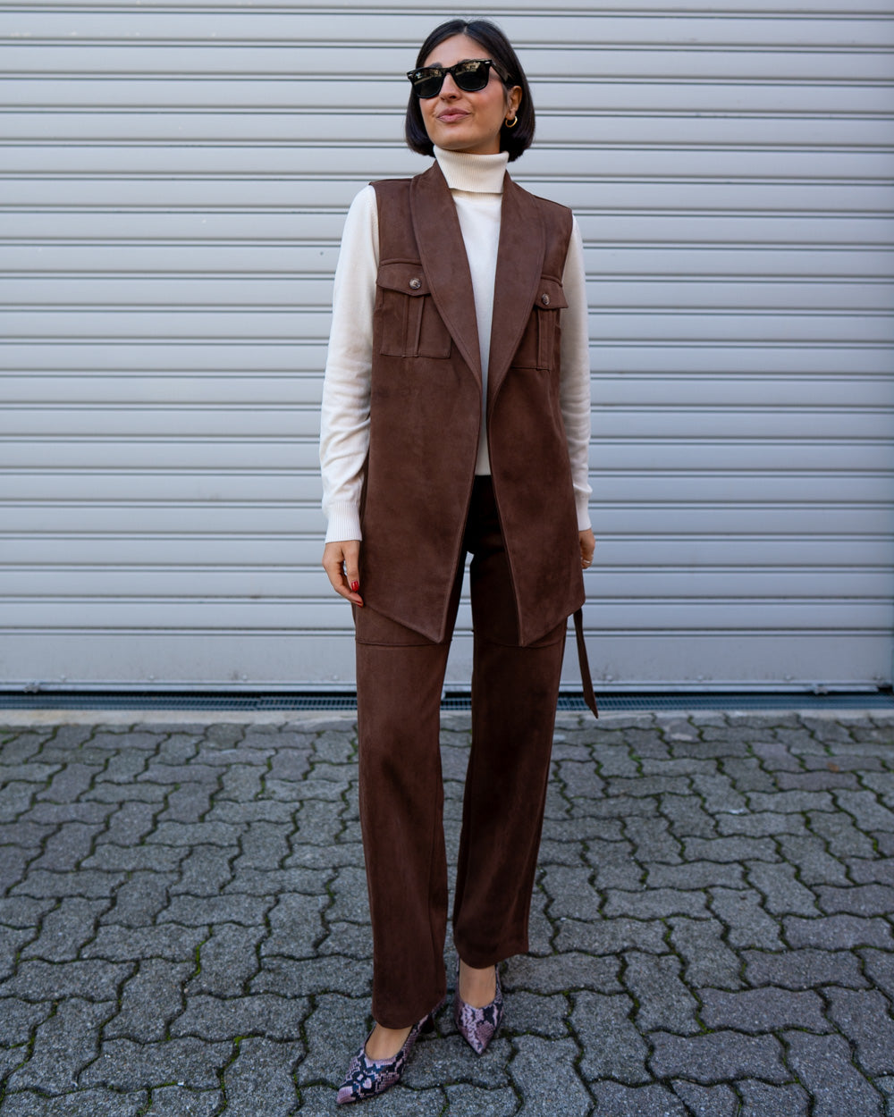 PANTALONE CHIARA CIOCCOLATO