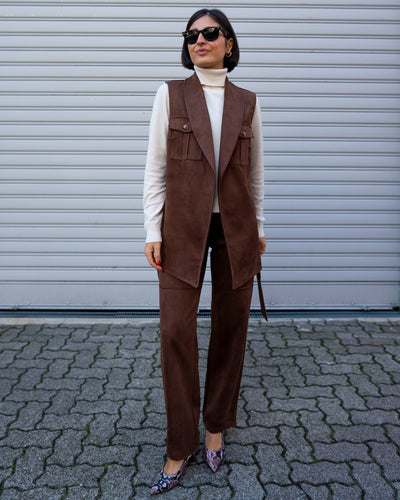 PANTALONE CHIARA CIOCCOLATO