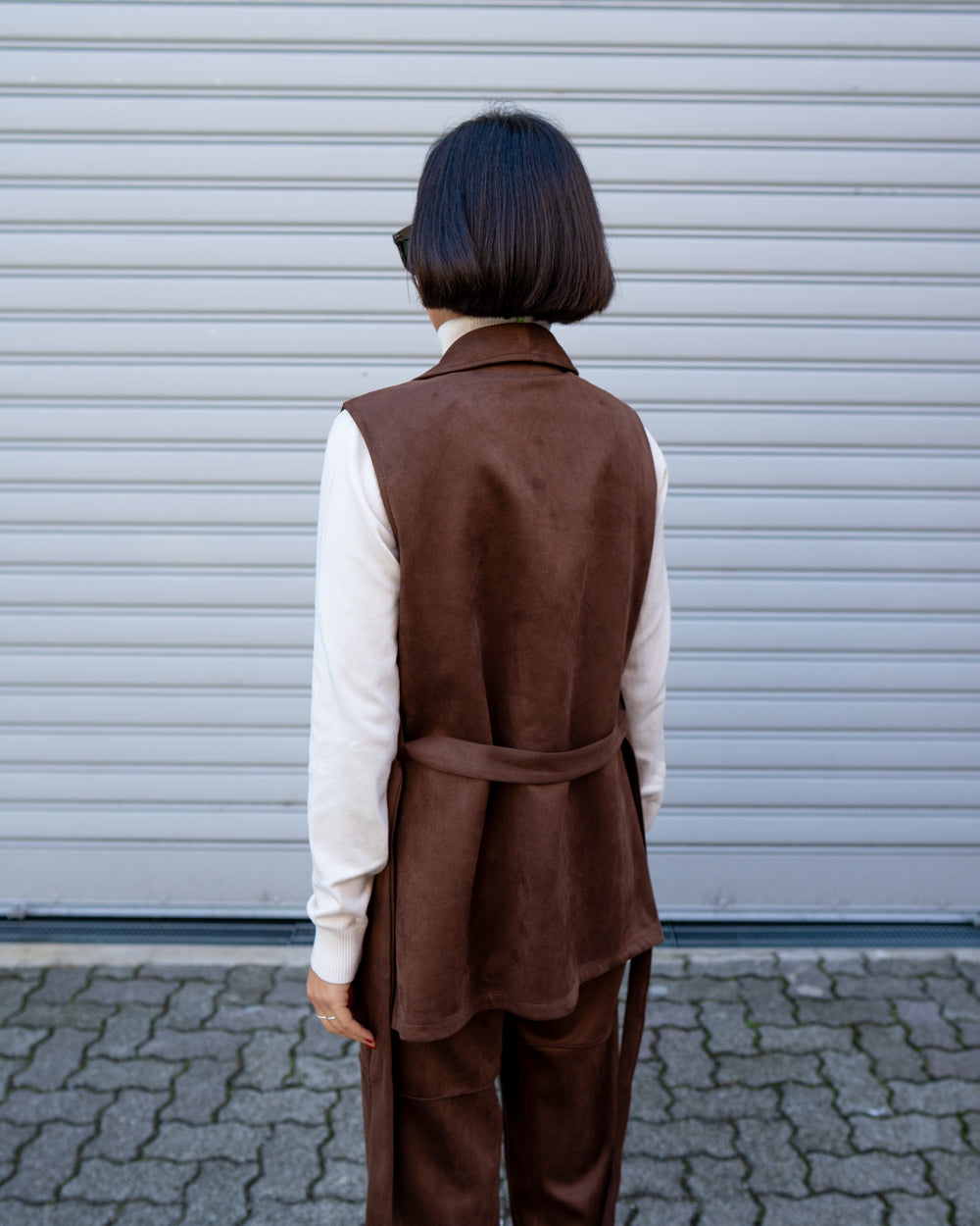 GILET CORINNA CIOCCOLATO