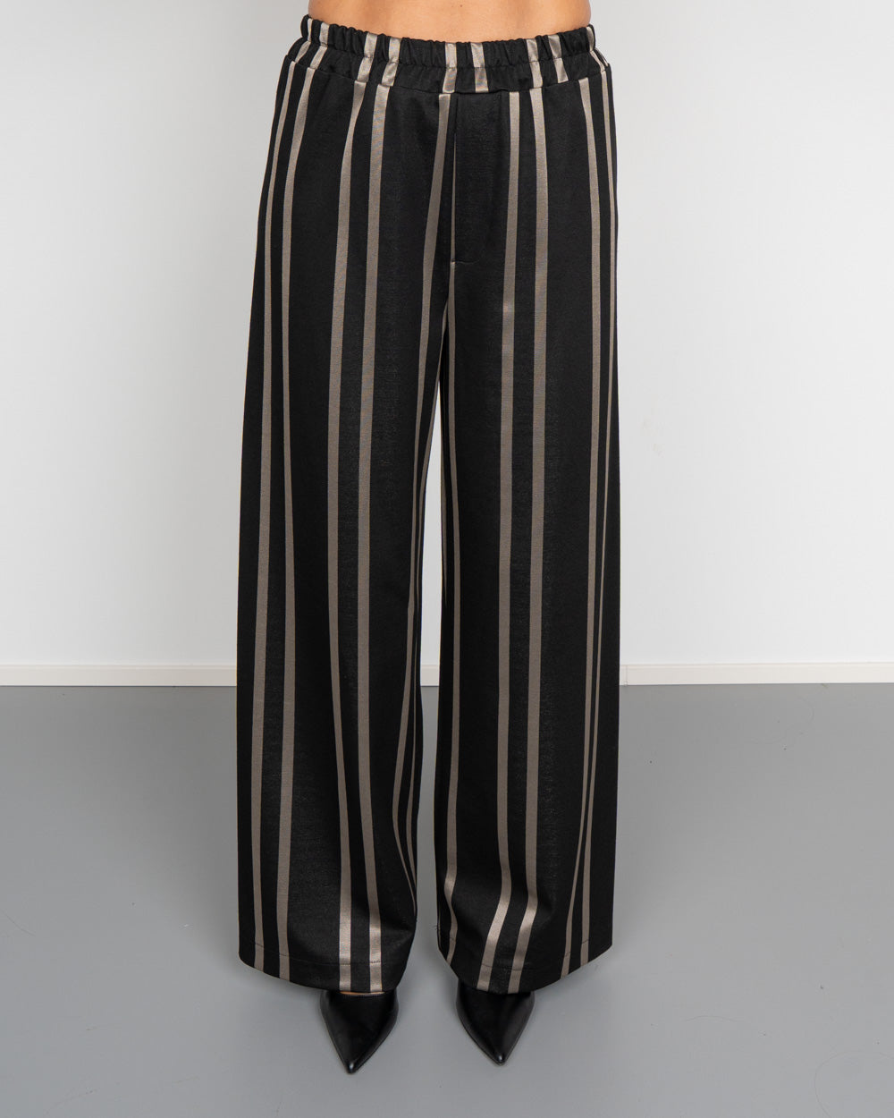PANTALONE ESTER TORTORA/NERO
