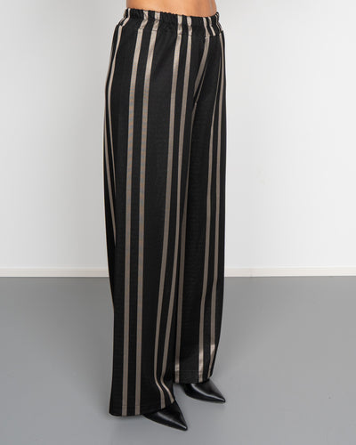 PANTALONE ESTER TORTORA/NERO