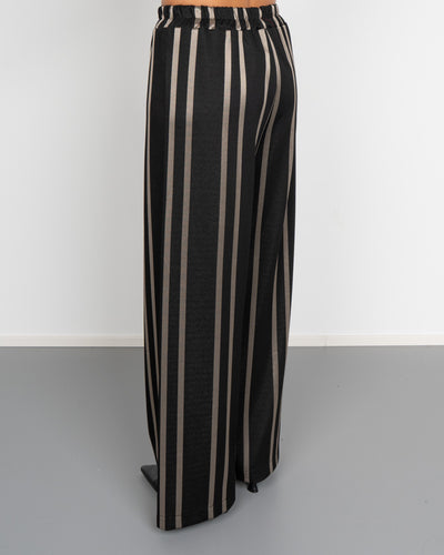 PANTALONE ESTER TORTORA/NERO
