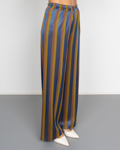 PANTALONE ESTER OLIO/MARRONE/BLU