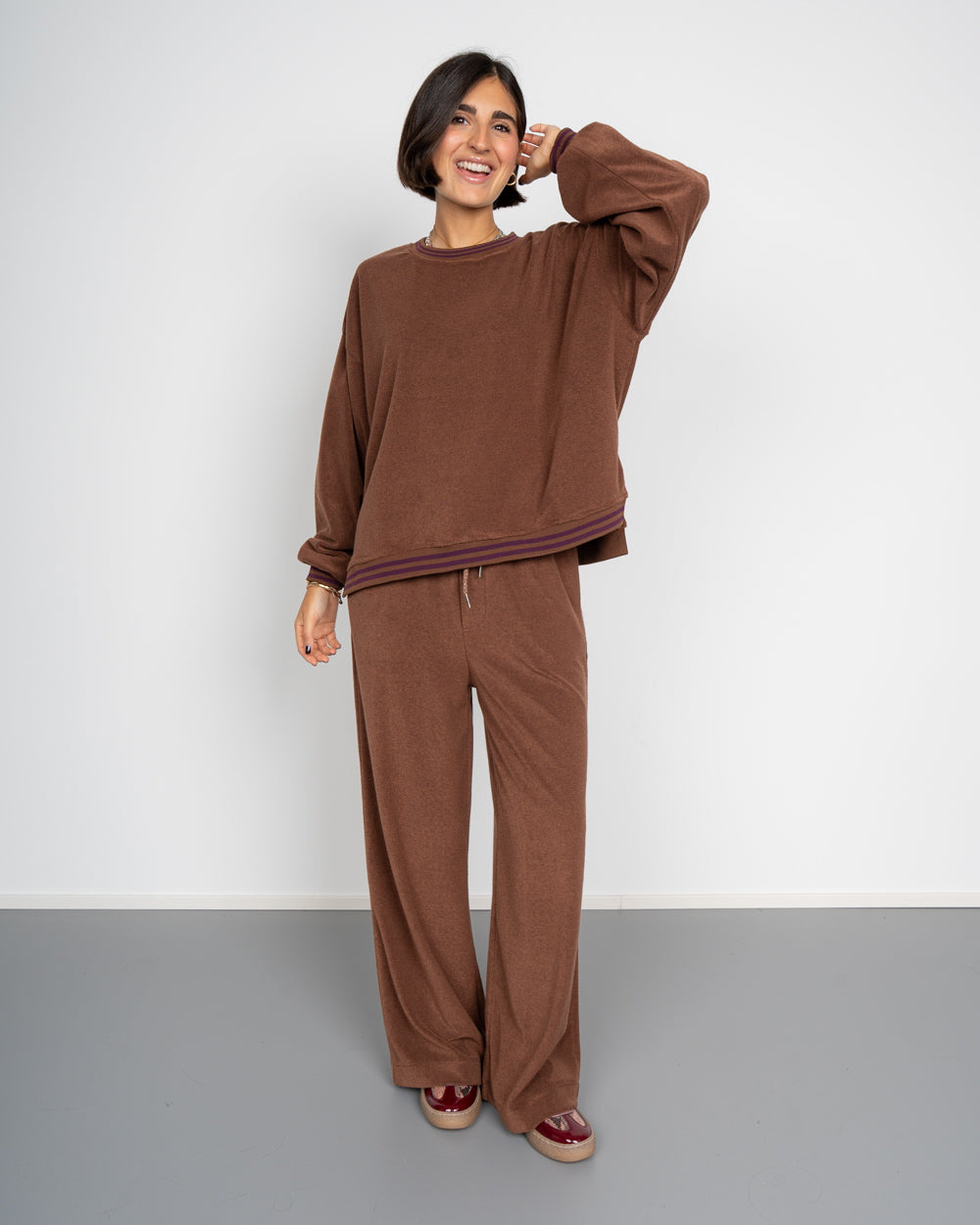 PANTALONE ELENA CIOCCOLATO