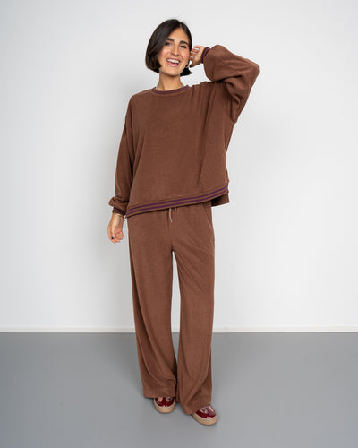 PANTALONE ELENA CIOCCOLATO