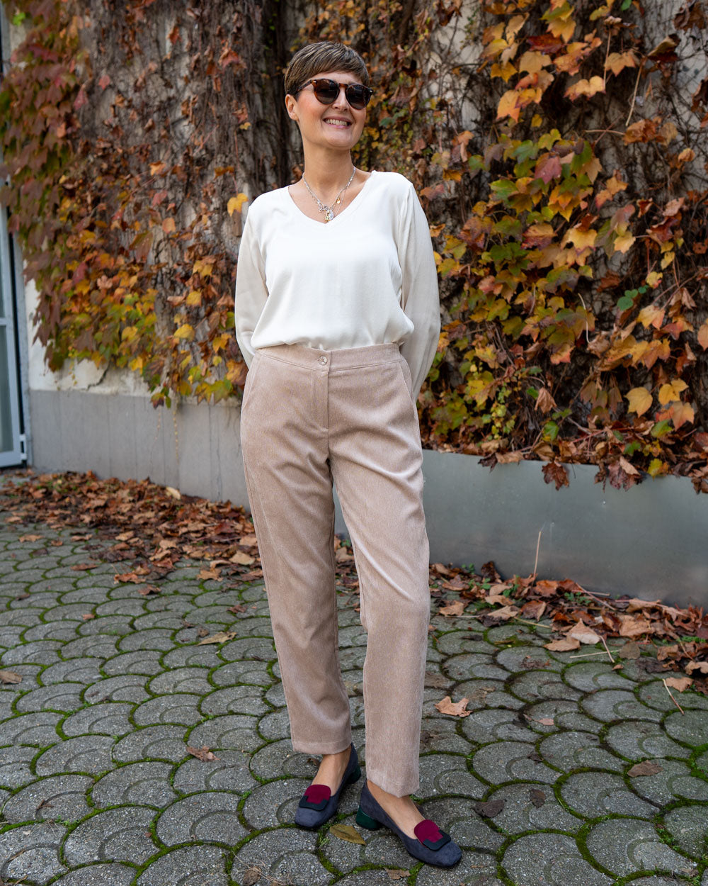 PANTALONE BETTY SABBIA