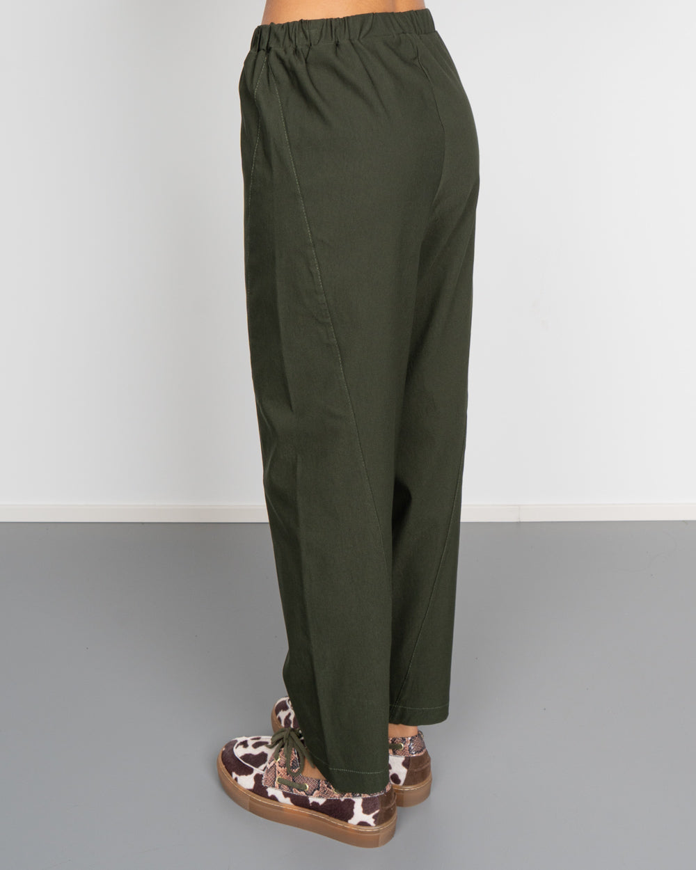 PANTALONE CELINE VERDE MILITARE