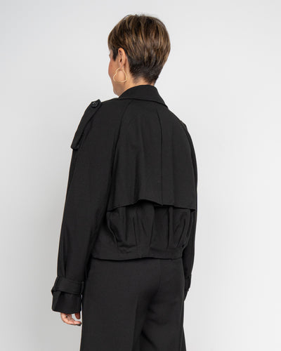 GIACCA LISA NERO