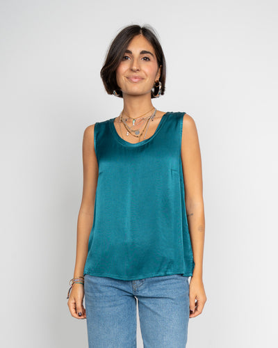 BLUSA CINDY PETROLIO