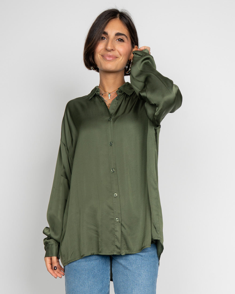 CAMICIA CLOE VERDE BOSCO