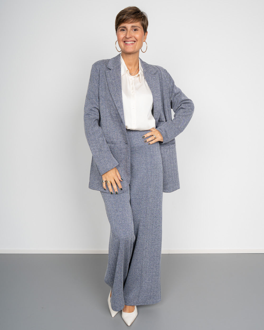 PANTALONE KATE BLU