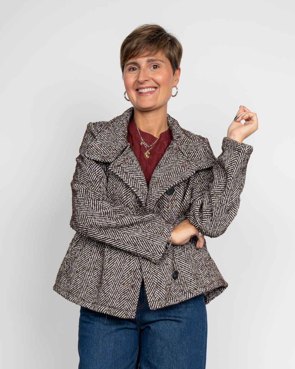 CAPPOTTO HARRIE CIOCCOLATO