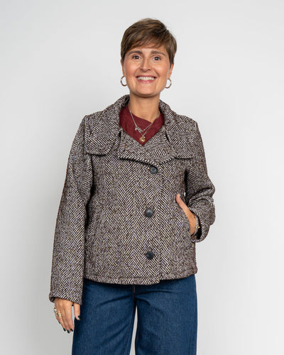 CAPPOTTO HARRIE CIOCCOLATO
