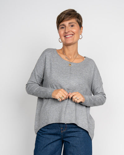 BLUSA BREEZE GRIGIO MEDIO