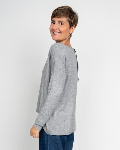 BLUSA BREEZE GRIGIO MEDIO