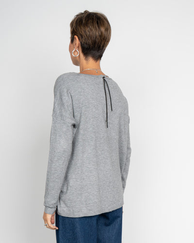 BLUSA BREEZE GRIGIO MEDIO