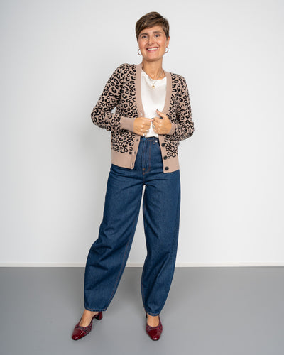 CARDIGAN NANCY LEOPARDATO