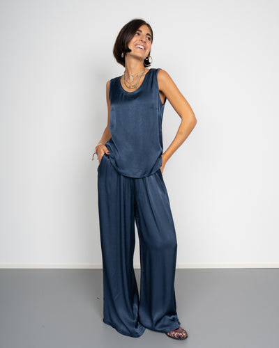 PANTALONE CLIO BLU NOTTE