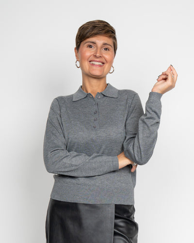 MAGLIONE SIKITA GRIGIO