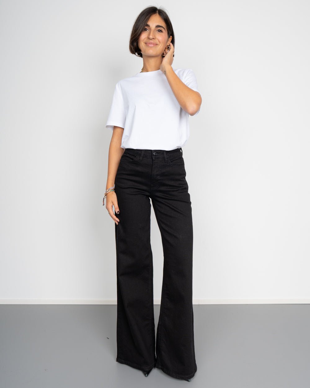 JEANS TWIGGY NERO