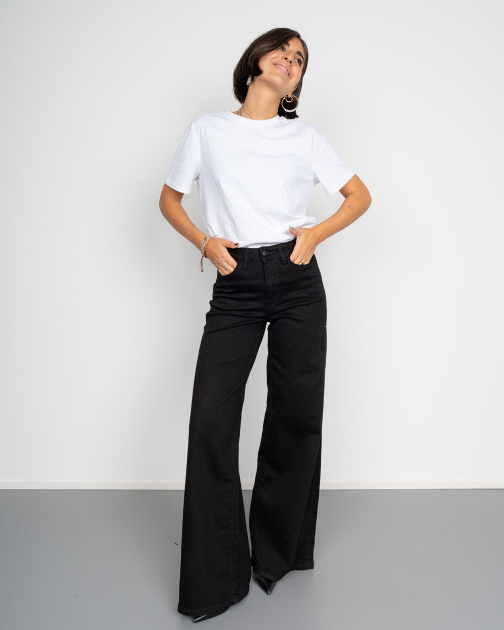 JEANS TWIGGY NERO