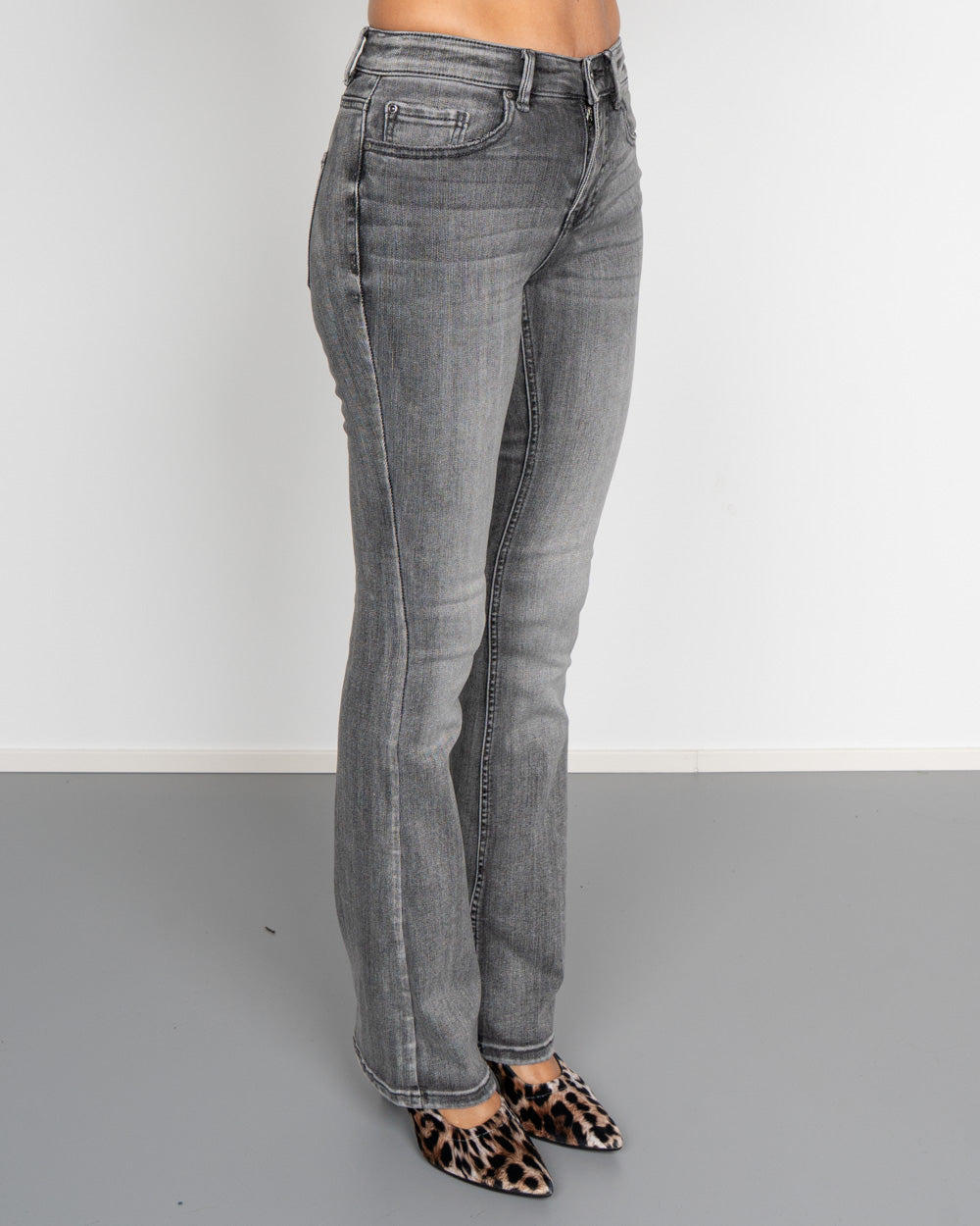 JEANS FLASH DENIM GRIGIO