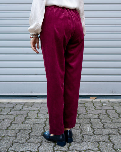 PANTALONE BETTY BORDEAUX