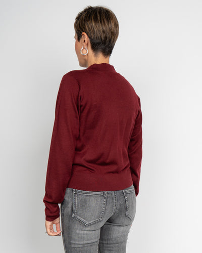 MAGLIONE SIKITA BORDEAUX