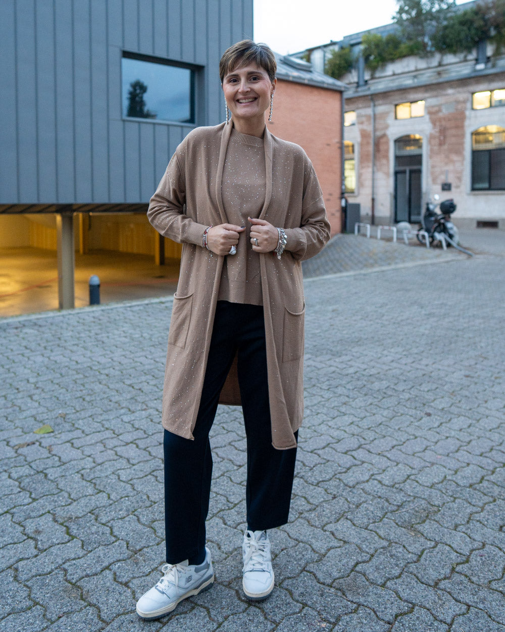 GILET FIORENZA CAMMELLO