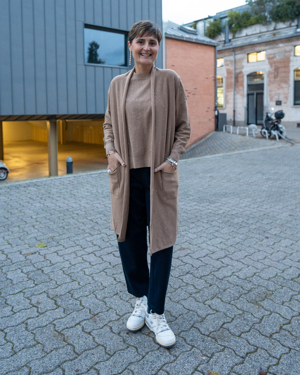 GILET FIORENZA CAMMELLO