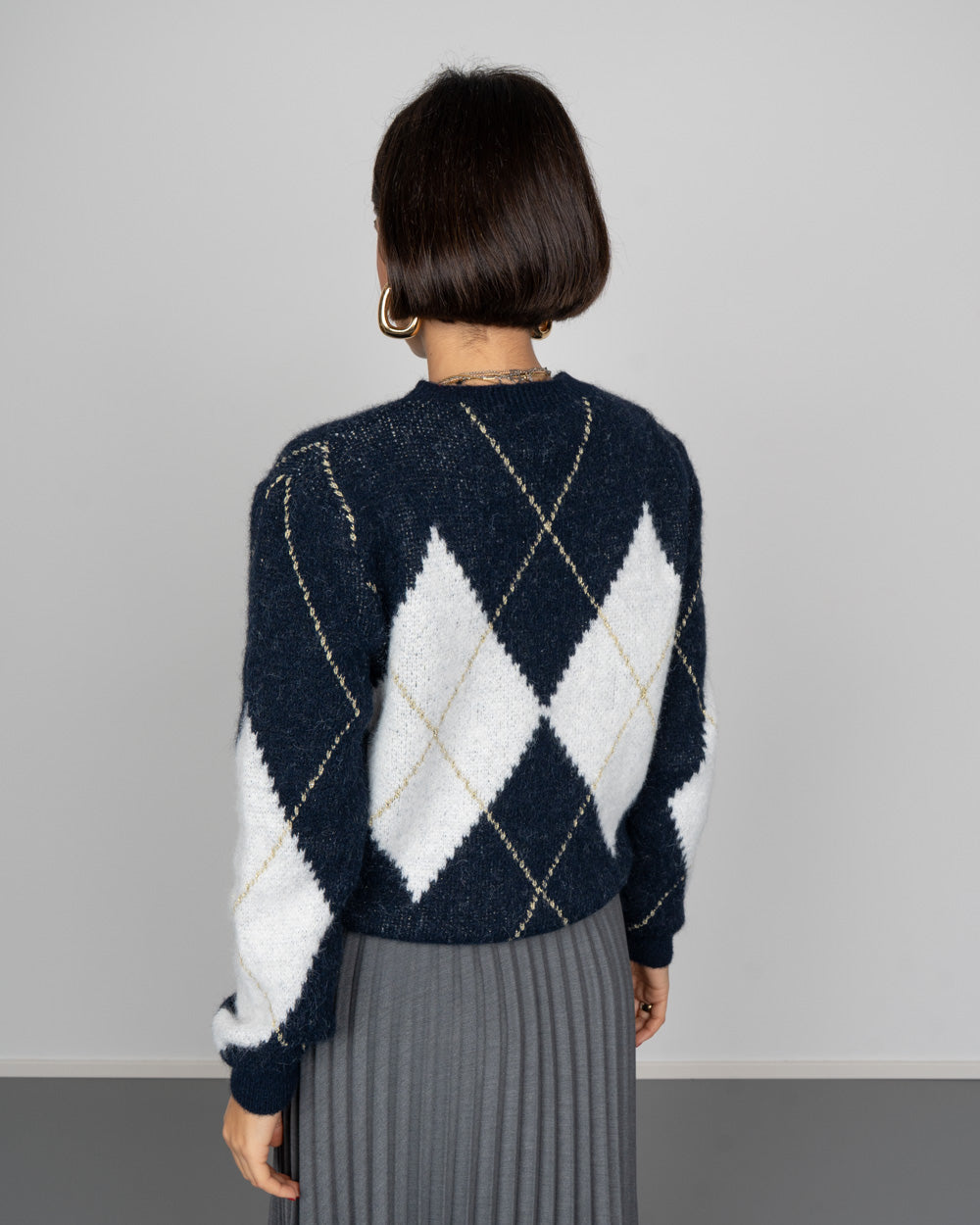 MAGLIONCINO NEVE BLU