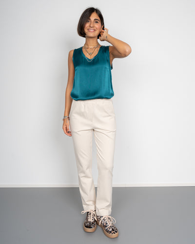 BLUSA CINDY PETROLIO