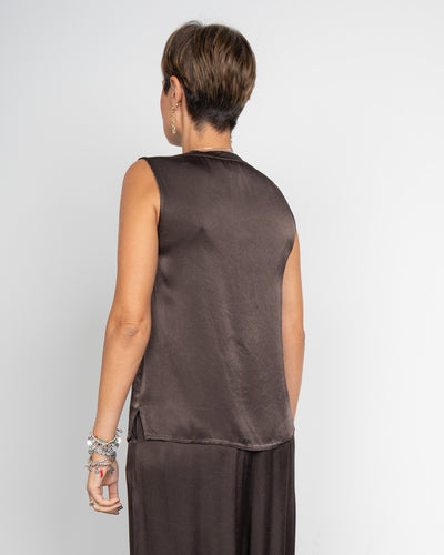BLUSA CINDY CIOCCOLATO
