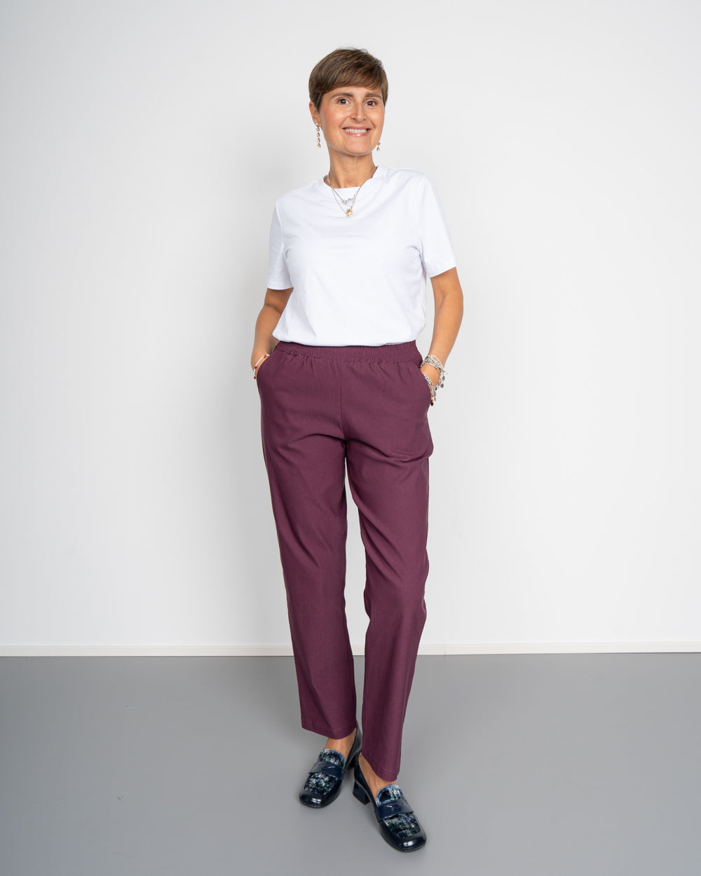 PANTALONE CHANDRA MELANZANA