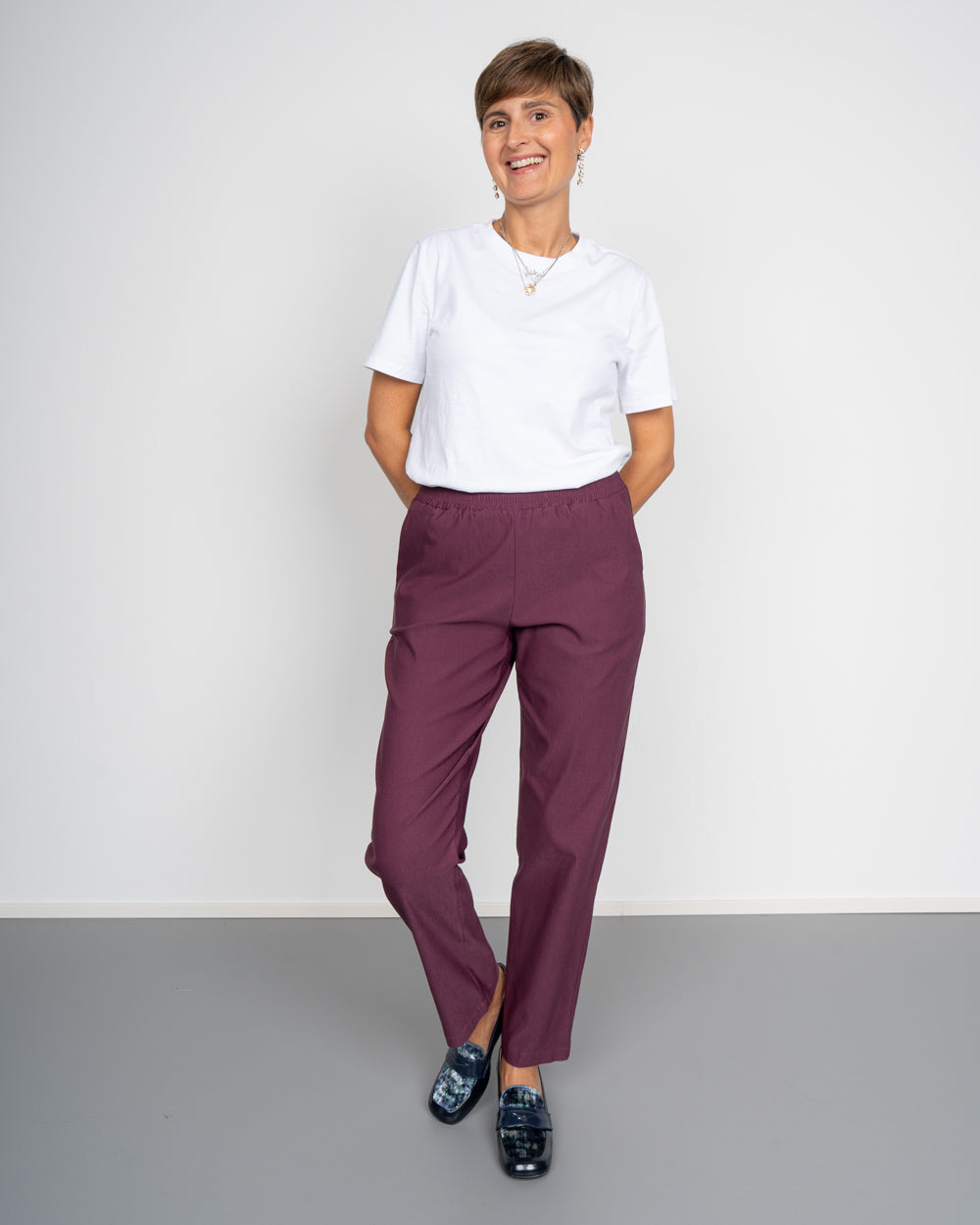 PANTALONE CHANDRA MELANZANA