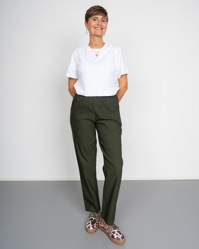 PANTALONE CHANDRA VERDE MILITARE