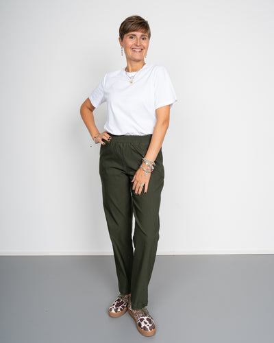 PANTALONE CHANDRA VERDE MILITARE