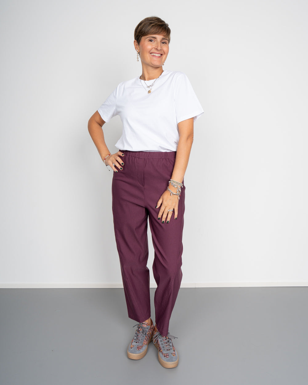 PANTALONE CELINE MELANZANA