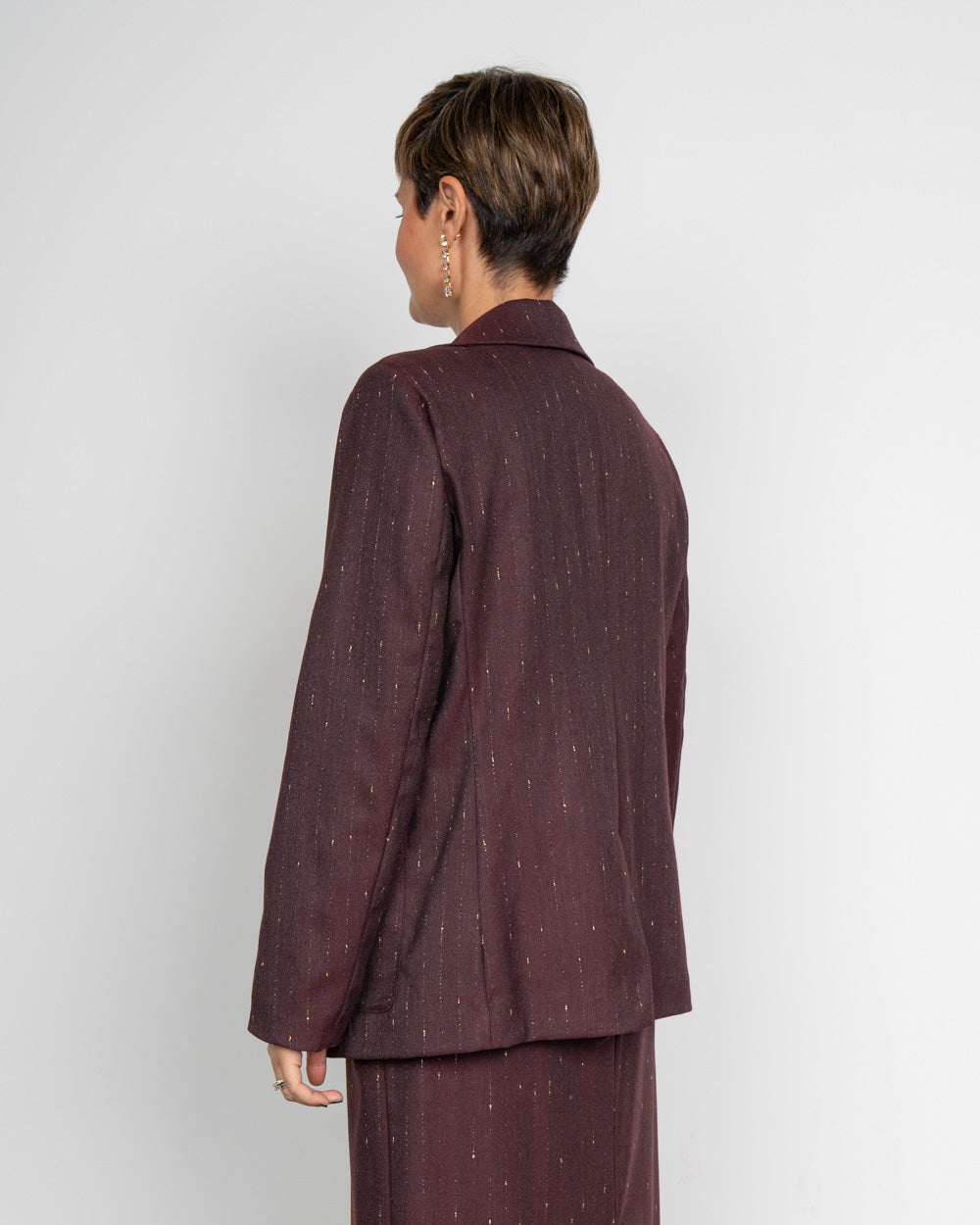 GIACCA GRETA BORDEAUX