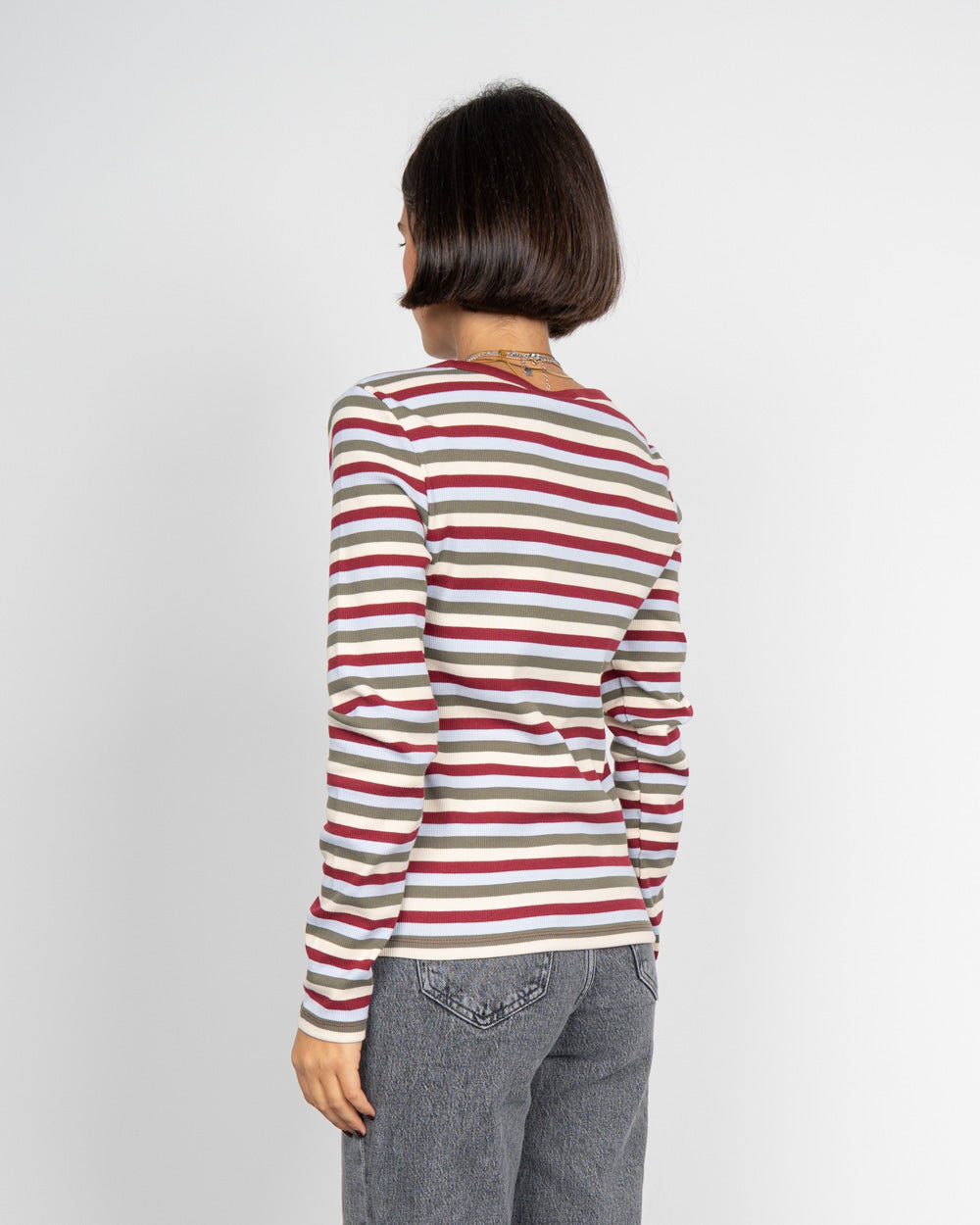 T-SHIRT MAY ROSSO/VERDE