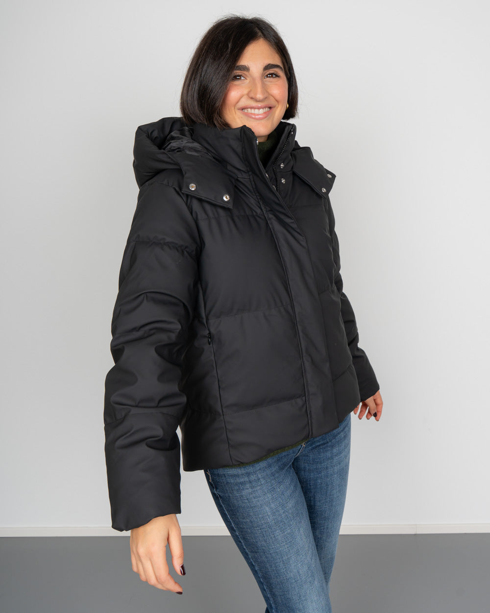 GIUBBOTTO GRETAKAYLIE SH NERO