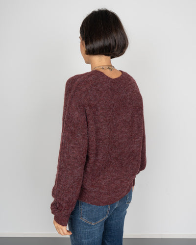 MAGLIONE LAYLA BORDEAUX