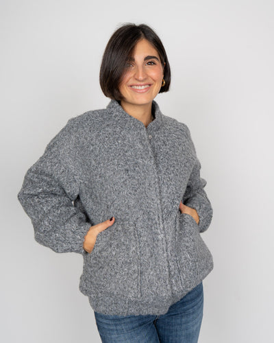 GIUBBINO AMBER GRIGIO