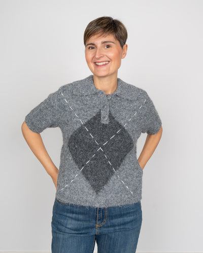 MAGLIONE BLISS GRIGIO MEDIO