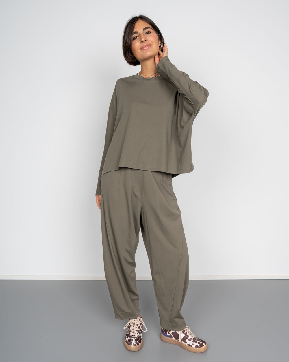 PANTALONE ERICA MILITARE