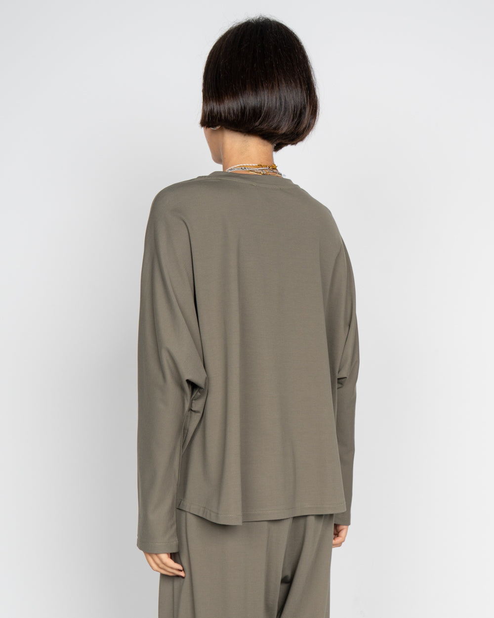 BLUSA ELLA MILITARE