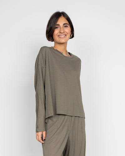 BLUSA ELLA MILITARE
