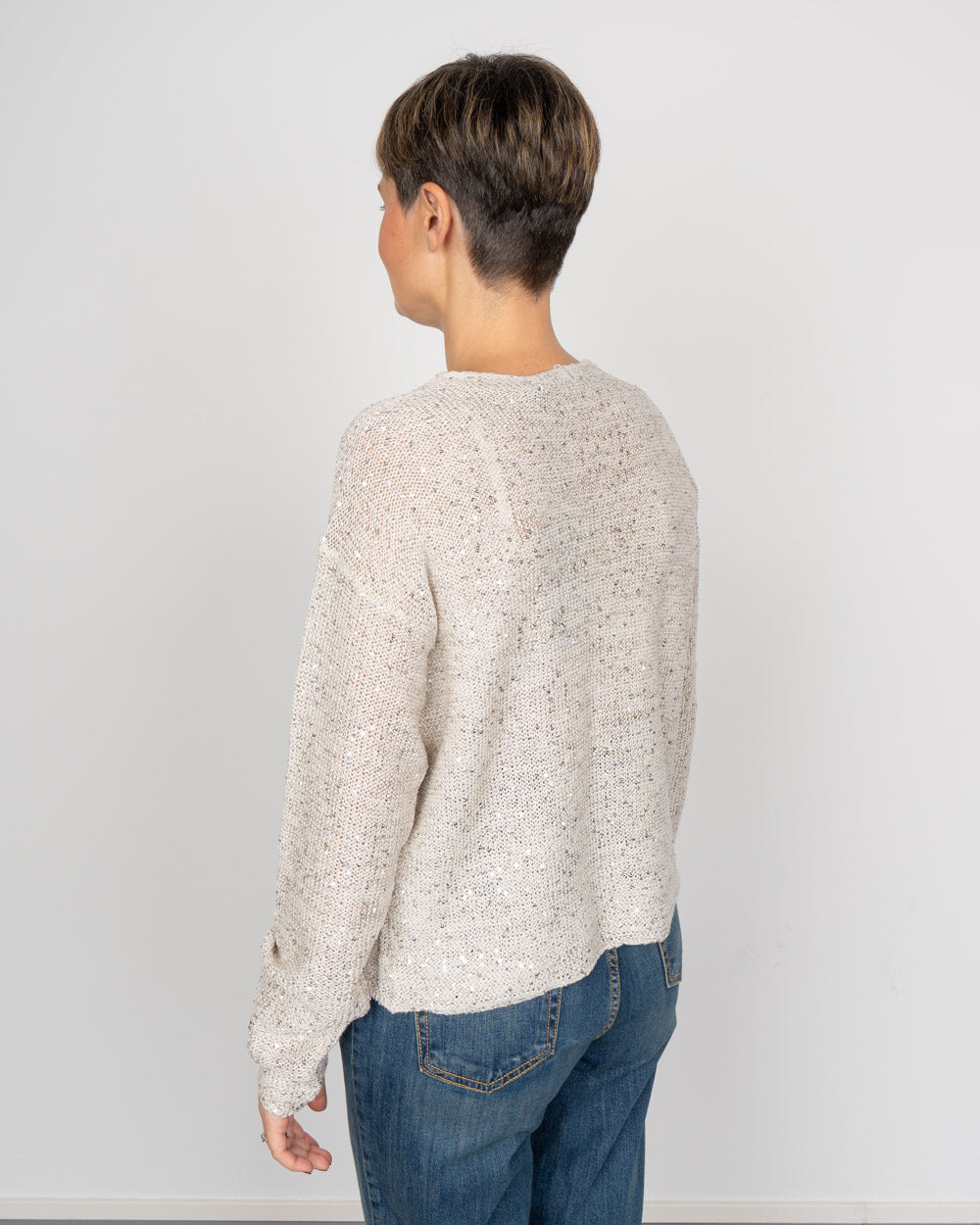 MAGLIONE LEILANI BEIGE