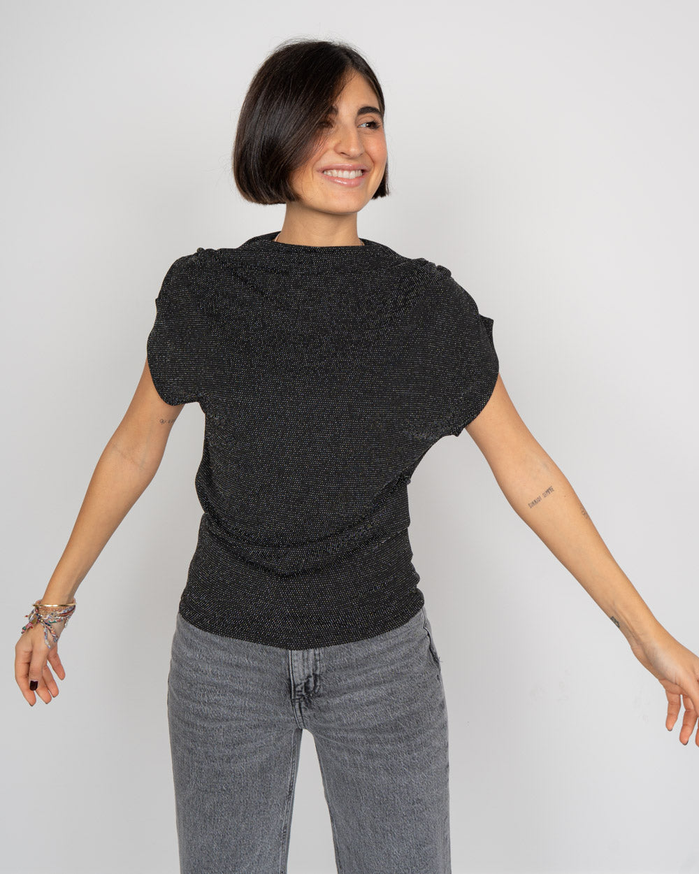 BLUSA VMKANVA LS NERO